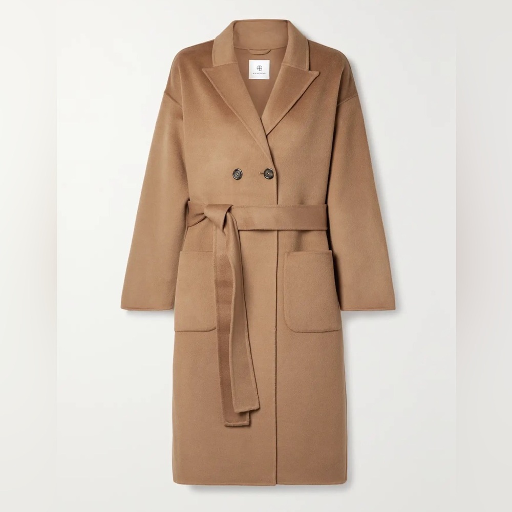 ANINE BING Dylan Coat Large & matching scarf